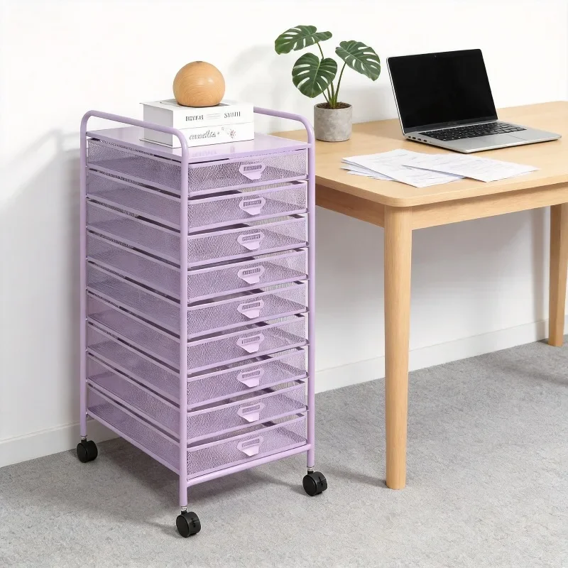 Storage Cart Mobile Drawers A3 A4 Cabinets Storage Cabinet Filing Cabinet Cart Metal Multi Layer Filing Cabinet Office