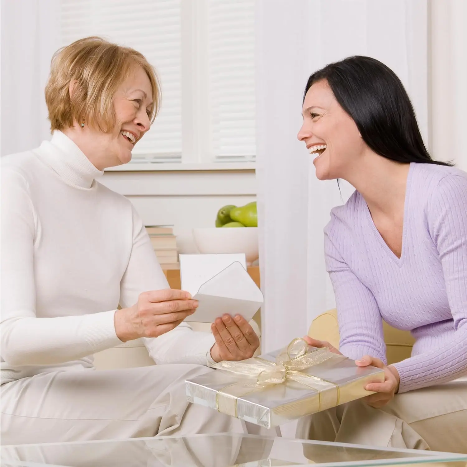 6/12 Pack Blank Greet Cards, Elegant Gold Foil Blank Note Cards with Envelopes, Blank Greeting Cards, Perfect  For All Occasions