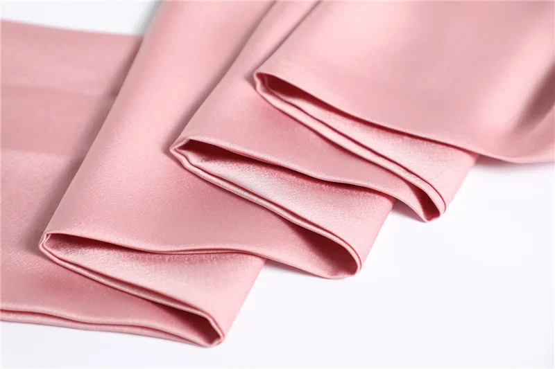 Mode Einfarbig Lange Silk Schal Frauen Krawatte Tasche Stirnband Pferd Druck Haarband Koreanischen Stil Halstuch Band Dame – Detail 6