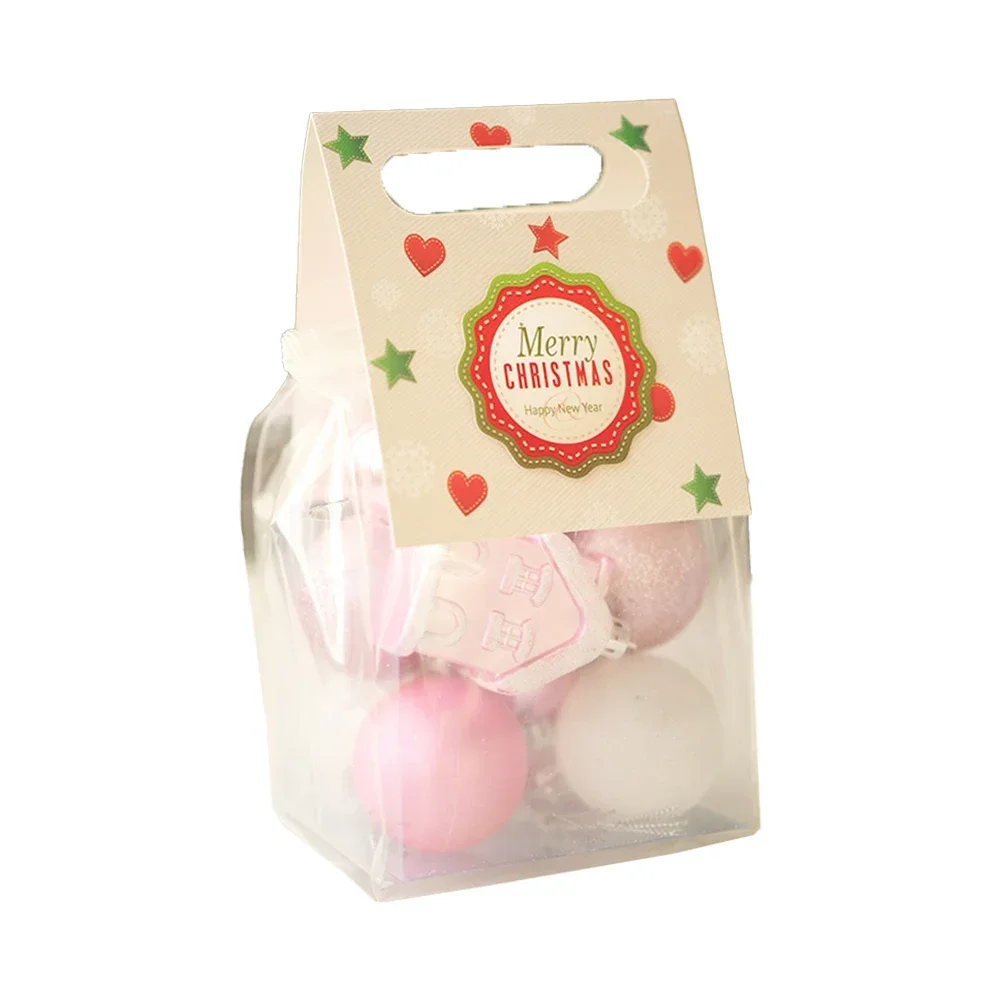 Cute Assorted 13PCS Christmas Balls Including Glittery Matte Finishes Perfect For Festive Displays at For Home