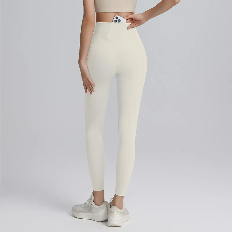 Women's Gym Push Up Yoga Pants Nude Feeling Sports Clothes Elastic High Waist Buttock Lifting Sports Fitness Tight Sweatpants