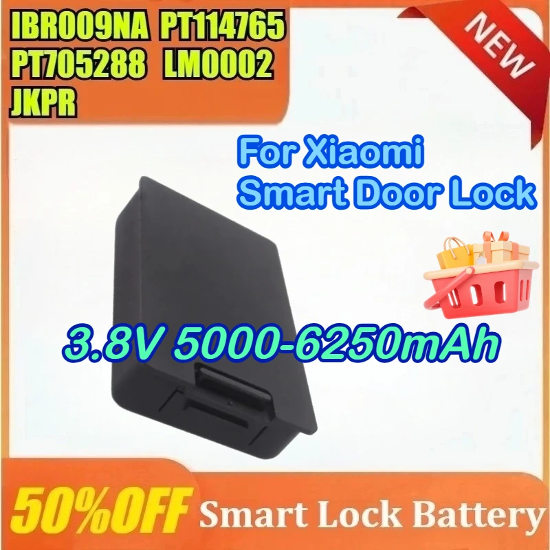 

For Xiaomi Smart Door Lock Pro Lithium Battery IBR009NA PT114765 M20PRO-PT705288 LM0002 JKPR Camera Intelligence Electron
