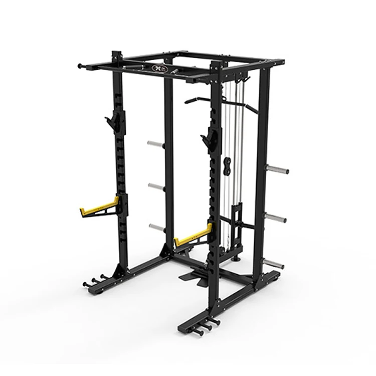 

High Quality Professional Multifunction Gym Equipment Power Rack Cage