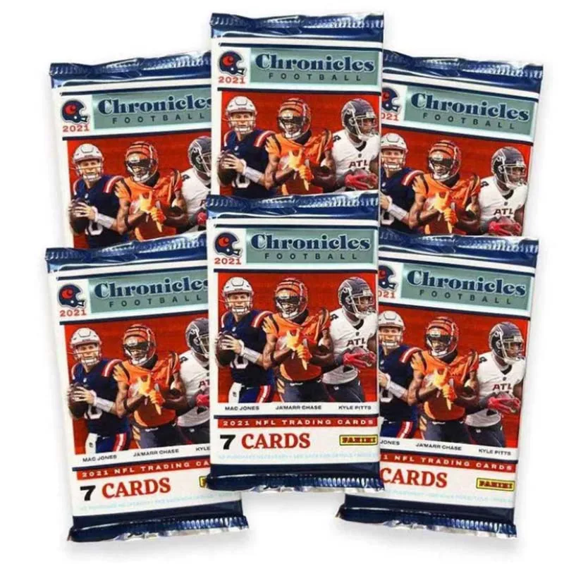 2021 Panini Chronicles Nfl Football Blaster Value Box - 6 Packs Per Box - 42 Trading Cards Per Box