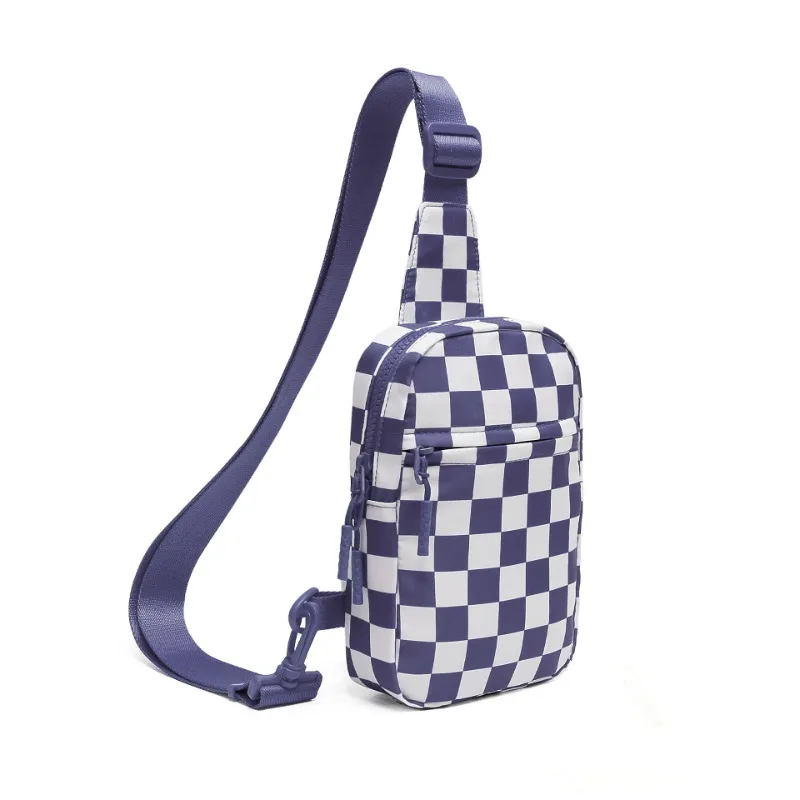 New Hot-selling Single Shoulder Oblique Span Bag Polyester Waterproof Fabric Chest Trendy Sports and Leisure Satchel