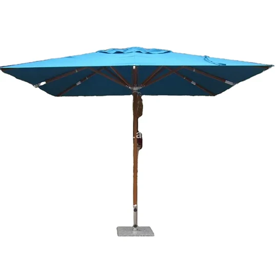 Barato de fábrica de China, venta al por mayor, Base de sombrilla para exteriores de gran tamaño, sombrilla balinesa para restaurante, sombrilla para Patio para mesa de jardín