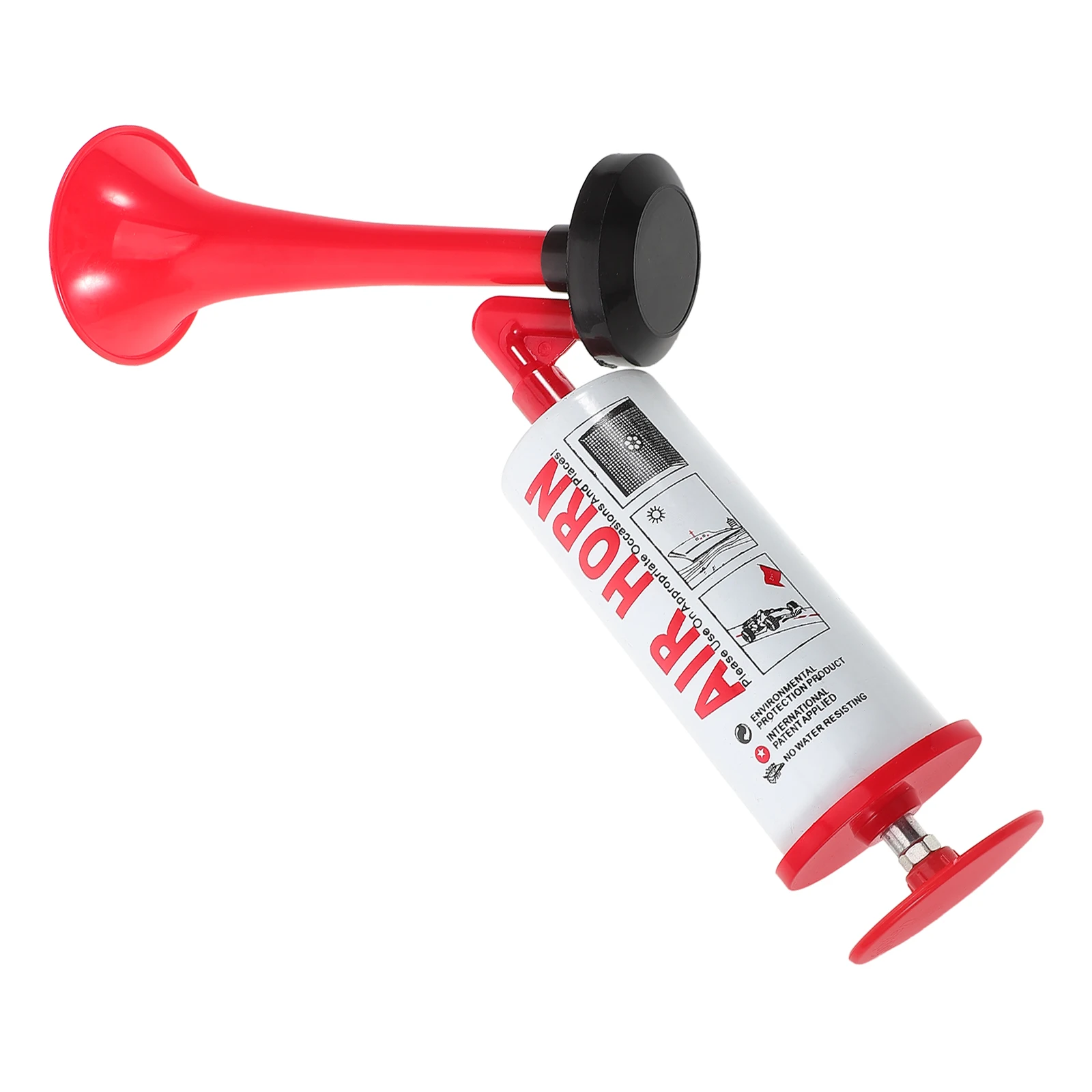 

2Pcs Horn Sports Boat Alarm Reusable Graduation Car Soccer Cheer Reusable Air Horn Loud Sound Portable