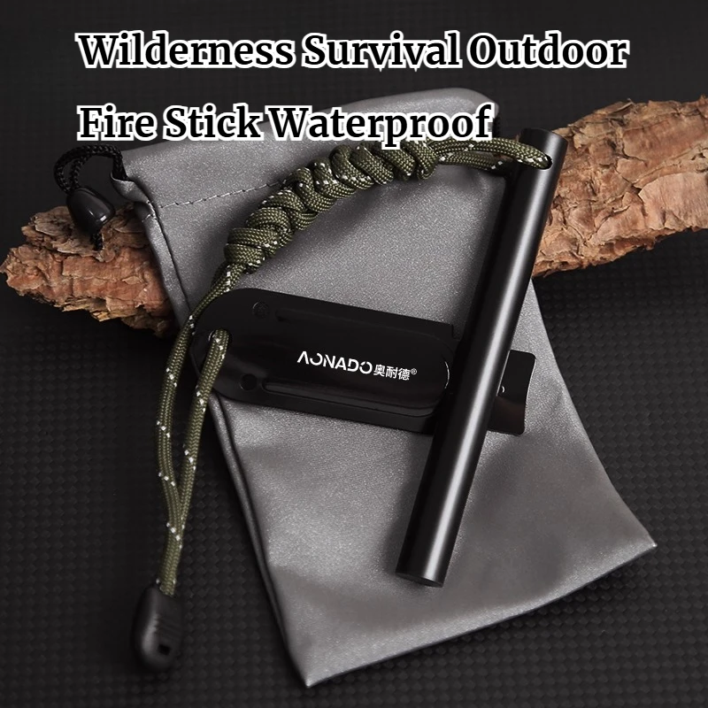 

New Wilderness Survival Emergency Waterproof Ignition Stick Outdoor Camping Hiking Ignition Artifact Suit