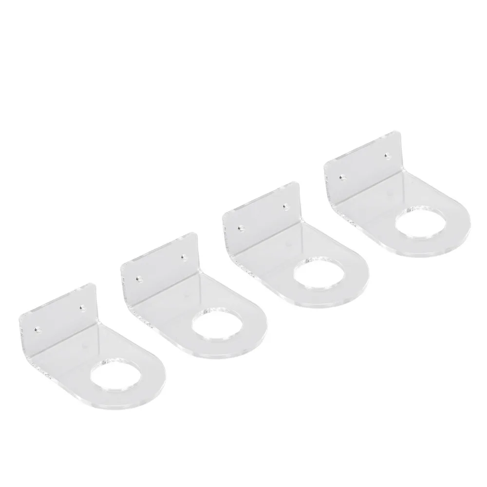 4Pcs Acrylic Baseball Display Stand Transparent Stand Length 8cm Ball Display Mount Sports Ball Holder For Spherical Keepsake