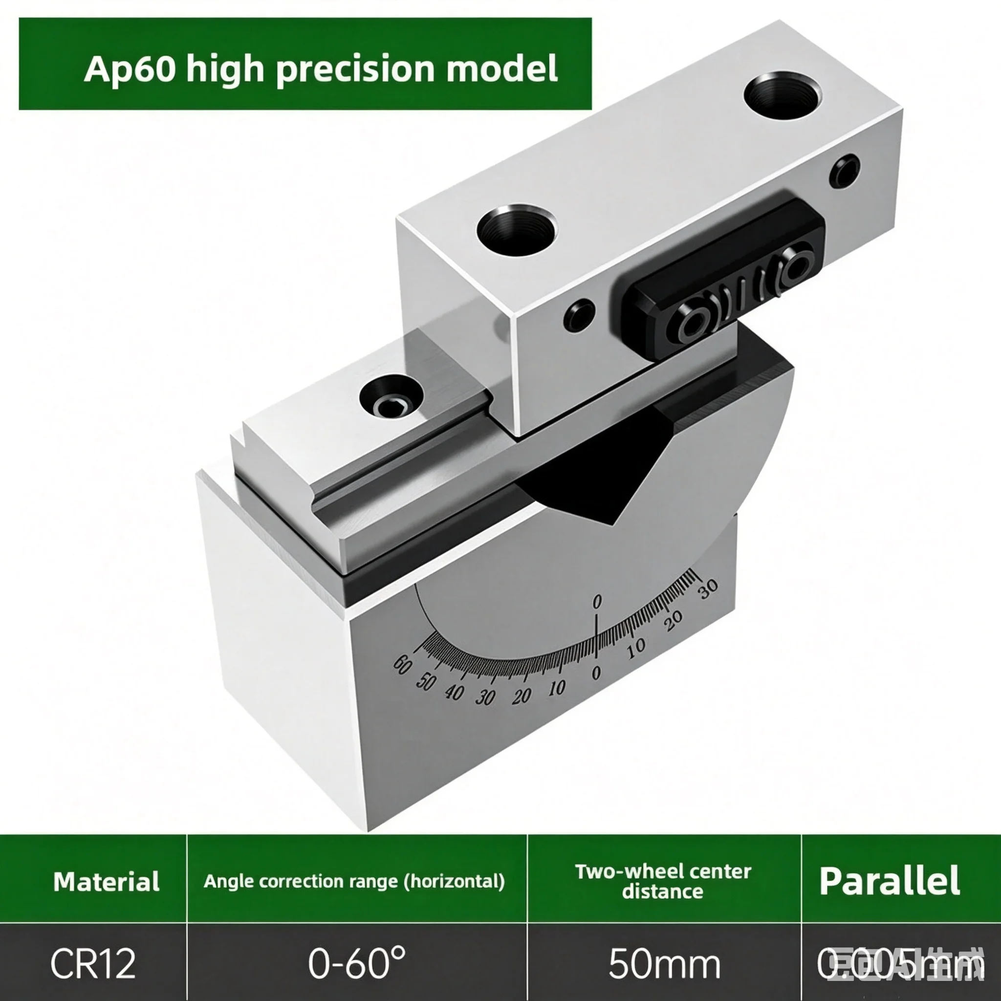 Precision Grinding Machine AP60 Universal Angle Grinding Wheel Trimmer Tilt Vertical Straight Rod Perspective Correction