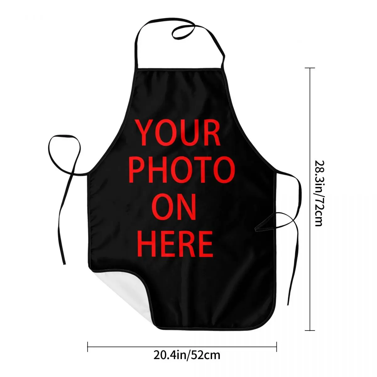 Custom Family Pets Custom DIY Logo Apron Customized Photo Print Adult Unisex Chef Bib Tablier Cuisine Cooking Baking Painting