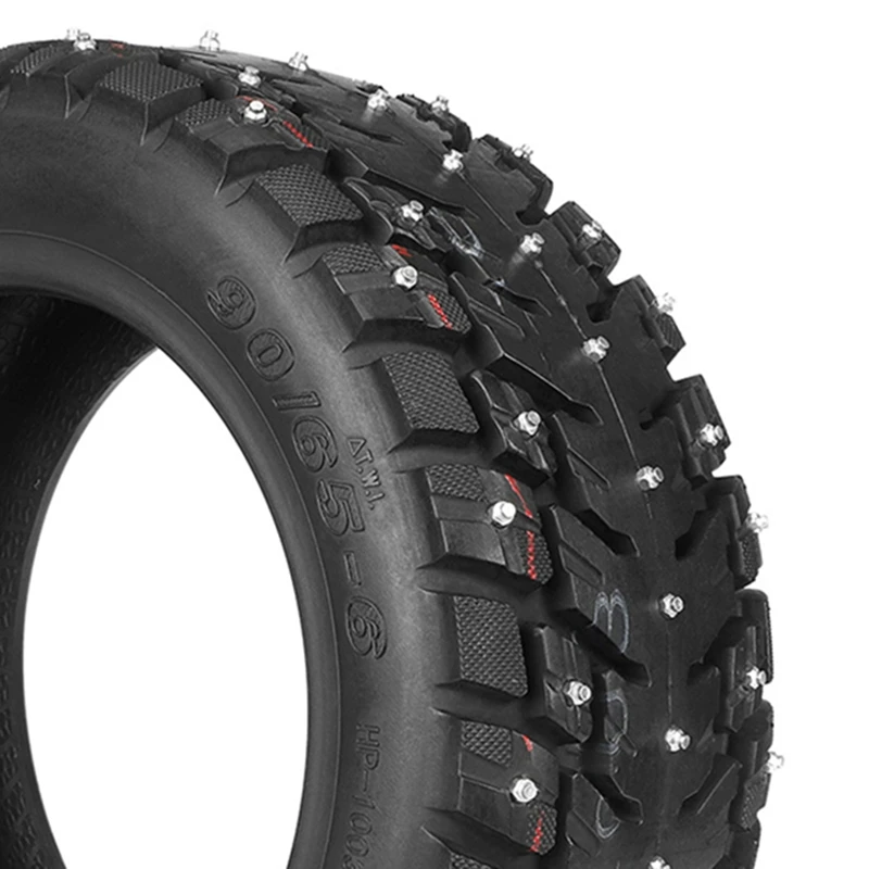 Ulip90/65-6 Snow Off-Road Vacuum Tire With Anti-Slip Spikes Scooter Thickened Tire