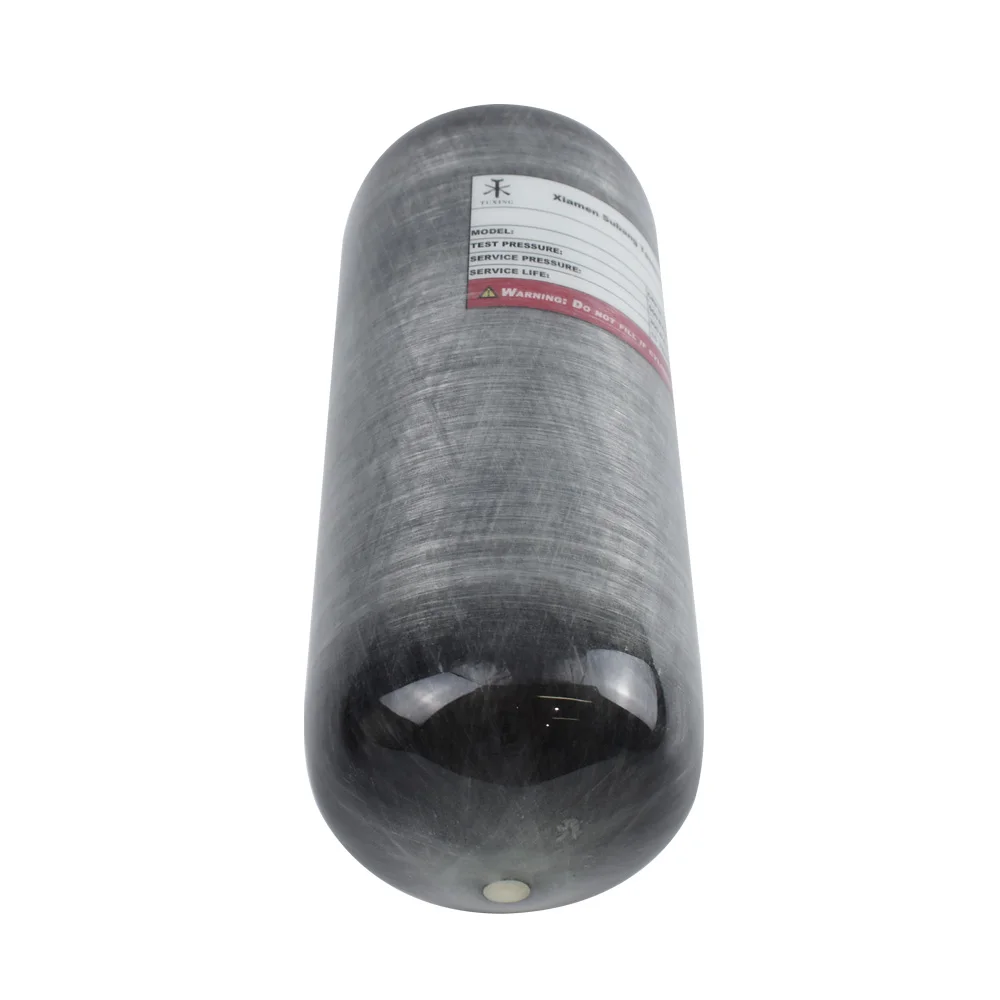 Imagem -05 - Tuxing-tanque de Mergulho o Cilindro de Fibra de Carbono Garrafa de ar para Mergulho Rosca M18 1.5 4500psi 300bar 2l de Alta Pressã