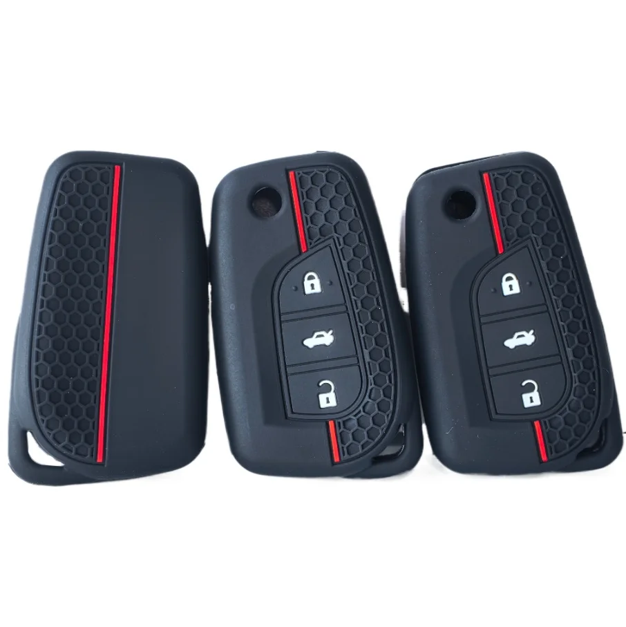 3 Buttons Silicone …