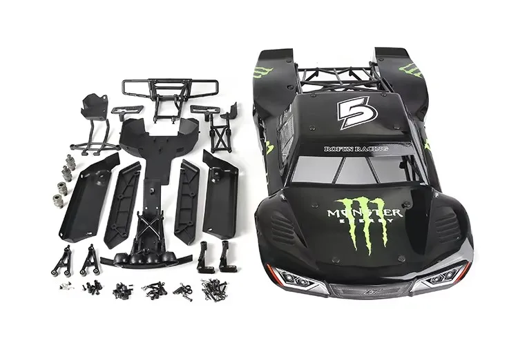 Kit de modification de coque de voiture en matériau PC haute résistance pour 1/5 ROFUN BAJA HPI 5B mis à niveau à 5T