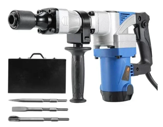 2200W 220V Crushed electric pick Industrial grade Single slot Disassembling wall Crusted concrete electric Demolition hammer