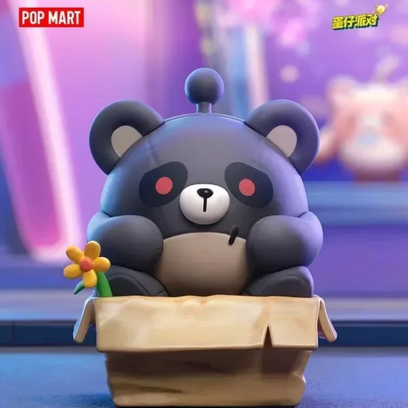 

POP MART Eggy Party: красочная игровая площадка, классическая серия, слепая коробка, сумка для догадок, украшение для рабочего стола, милая модель, подарок для девочек, слепая сумка, игрушки