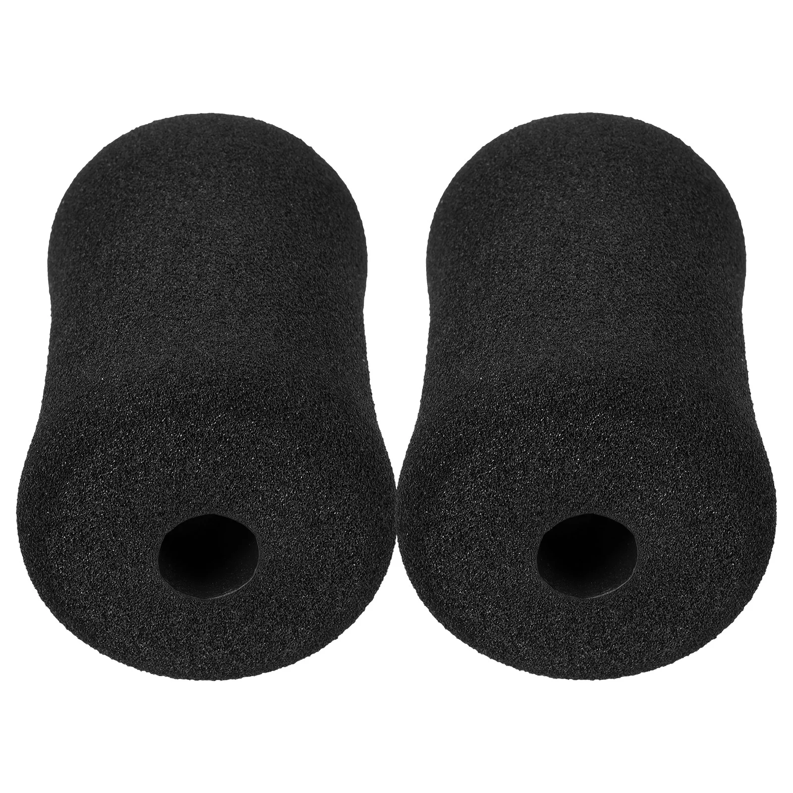 2 Pcs Sponge Cover Foam Tube Collapsible Roller Gym Exercise Equipment Scroll Wheel Travel