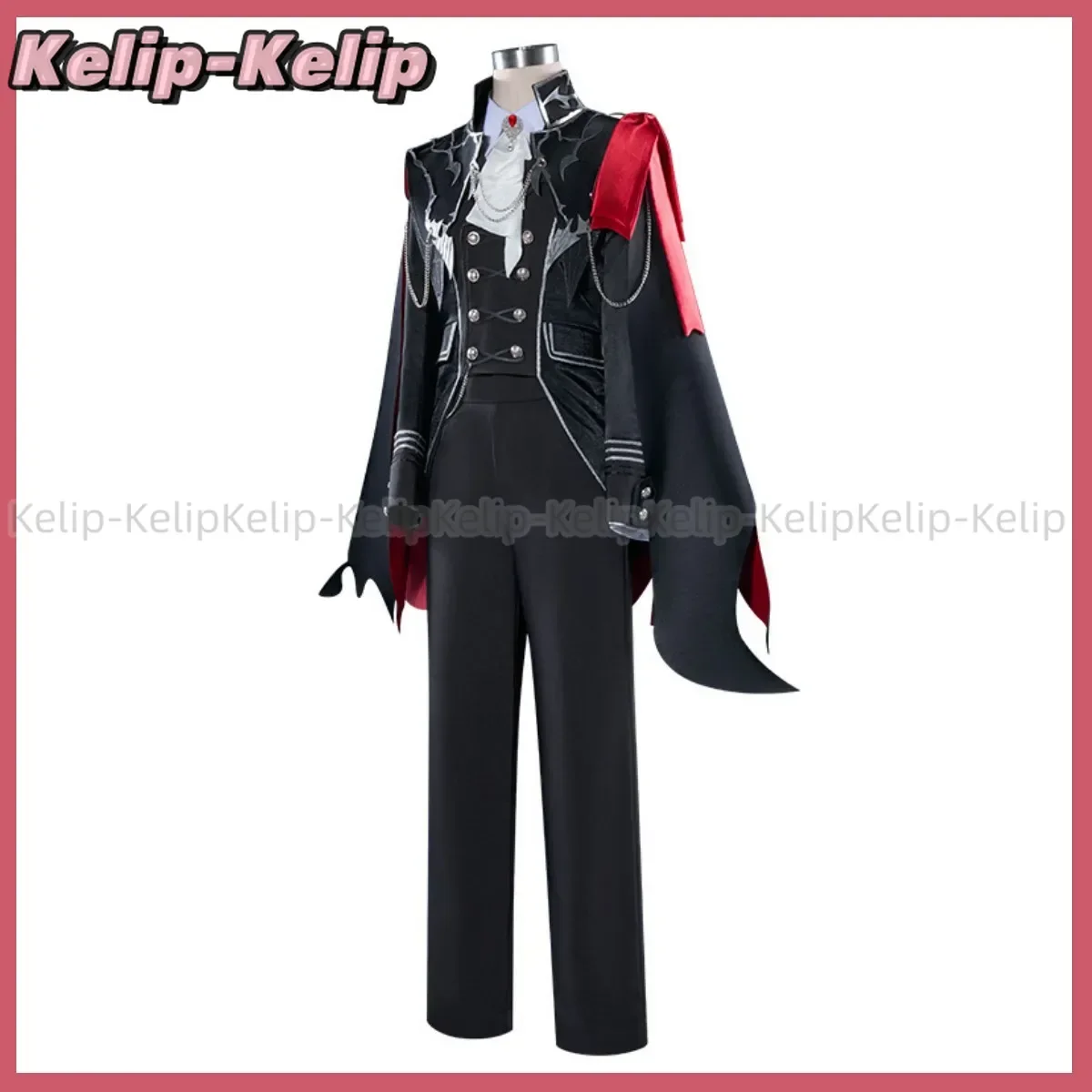 Game Identity ⅤJoseph Desaulniers Photographer Cosplay Costume Former Count Desaulniers Concert Uniform Coat Man Halloween Suit