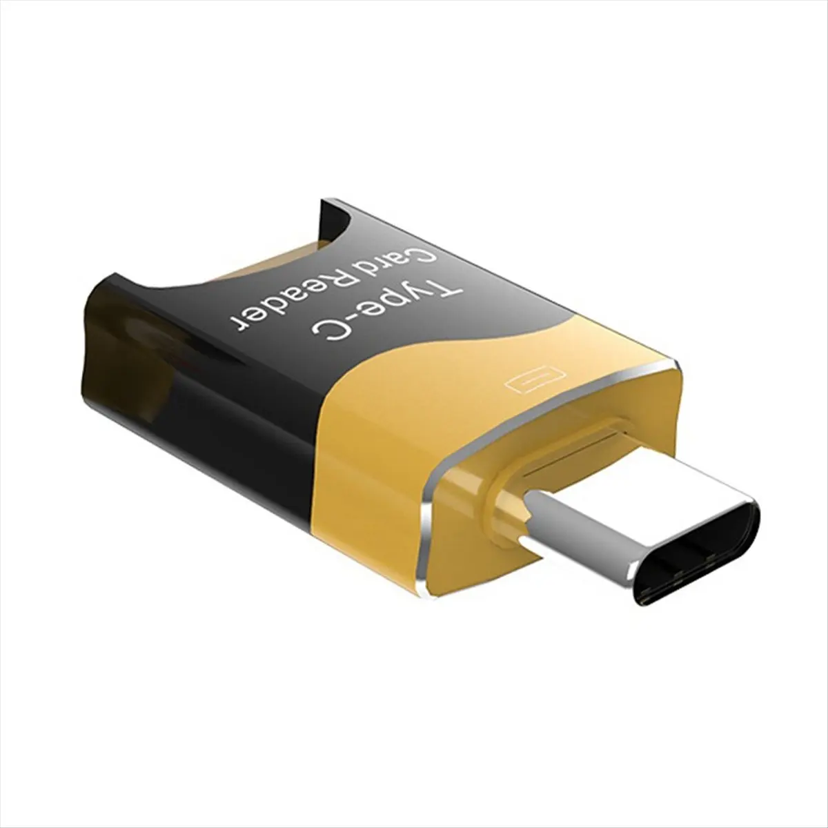 A77K Mini Type-C Card Reader Mobile OTG Card Reader Hidden Card Slot Plug and Play Flash Drive TF Card Reader