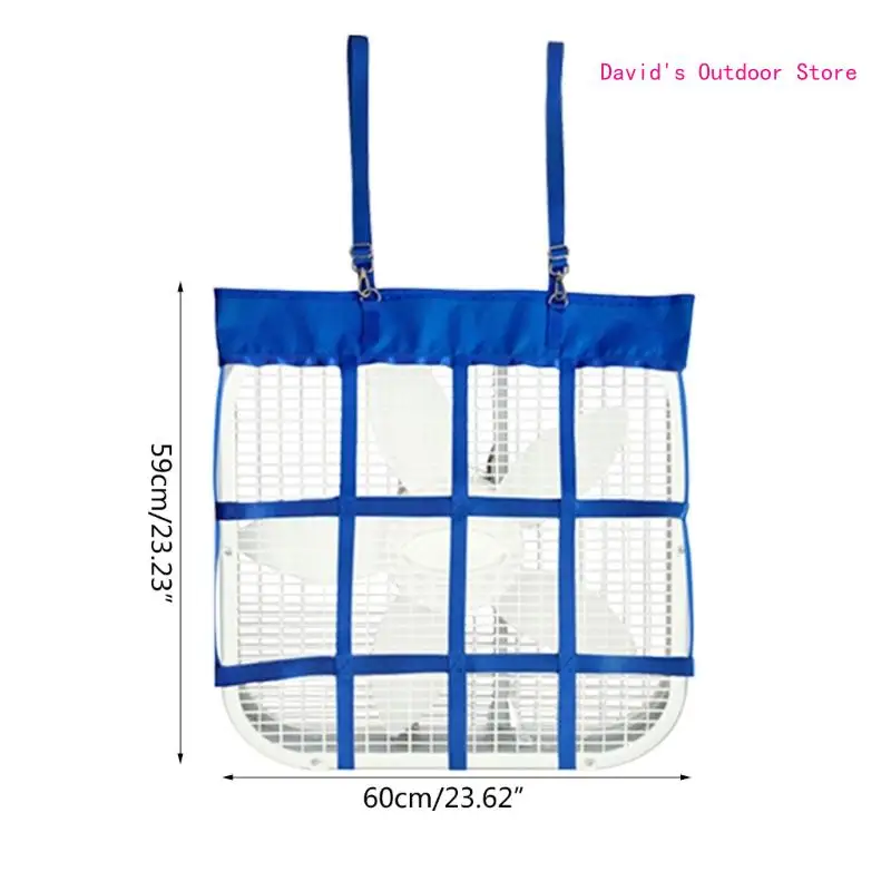 Horse Stall Fan Bag Equine Box Fan Bag Hanging Web Box Fan Holder Easy Install X3UA