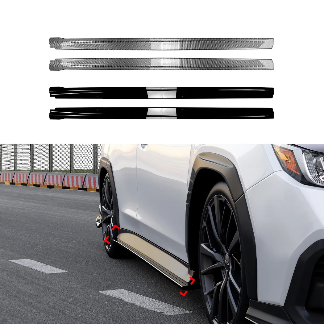 

For Subaru WRX Sedan VB 2022-2025 Year Side Skirt Diffuser Lip Splitter Spoiler Trim Accessories Body Kit