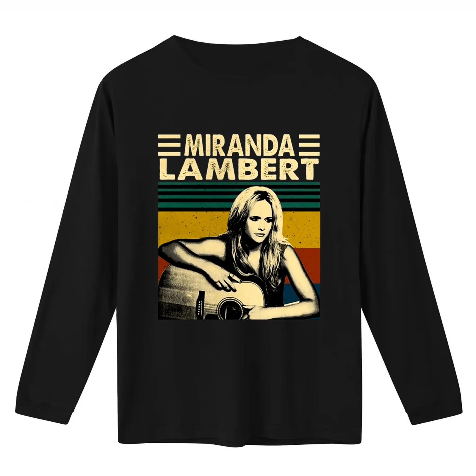 Miranda Lambert T-Shirt Summer Casual Cotton Tee Oversized Streetwear Tops Vintage Graphic Print Loose Fit Short Sleeve