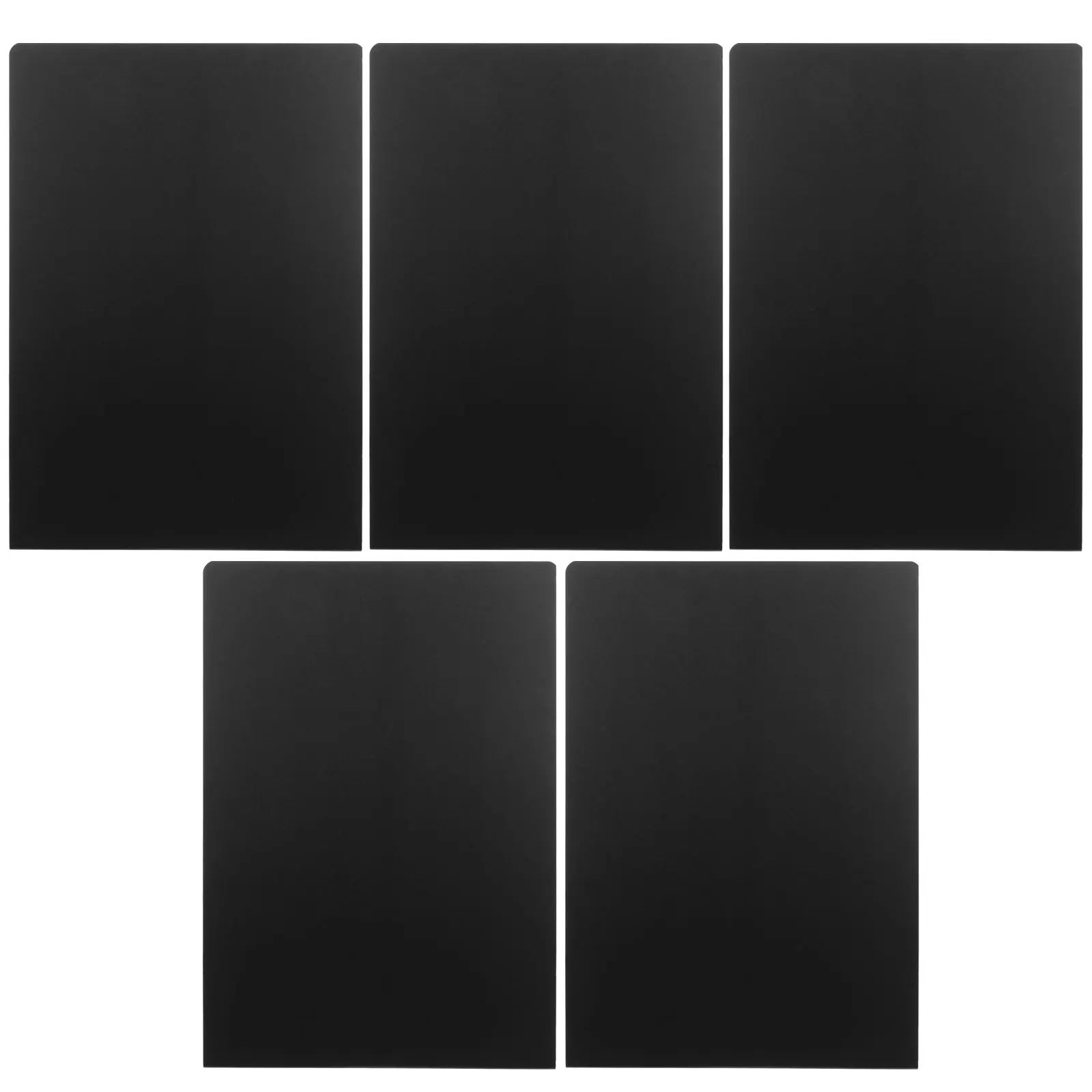 

5Pcs Modern Round Acrylic Tabletop Signs Versatile Blank Price Label for Party Reception Seating Decoration Chic Table Number