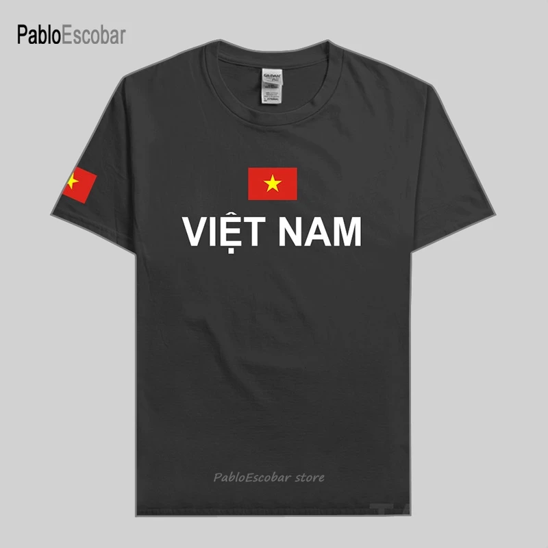 VietNam mens t shirts fashion jerseys nations cotton t-shirt meeting fitness VietNamese clothing tees country flag Viet Nam