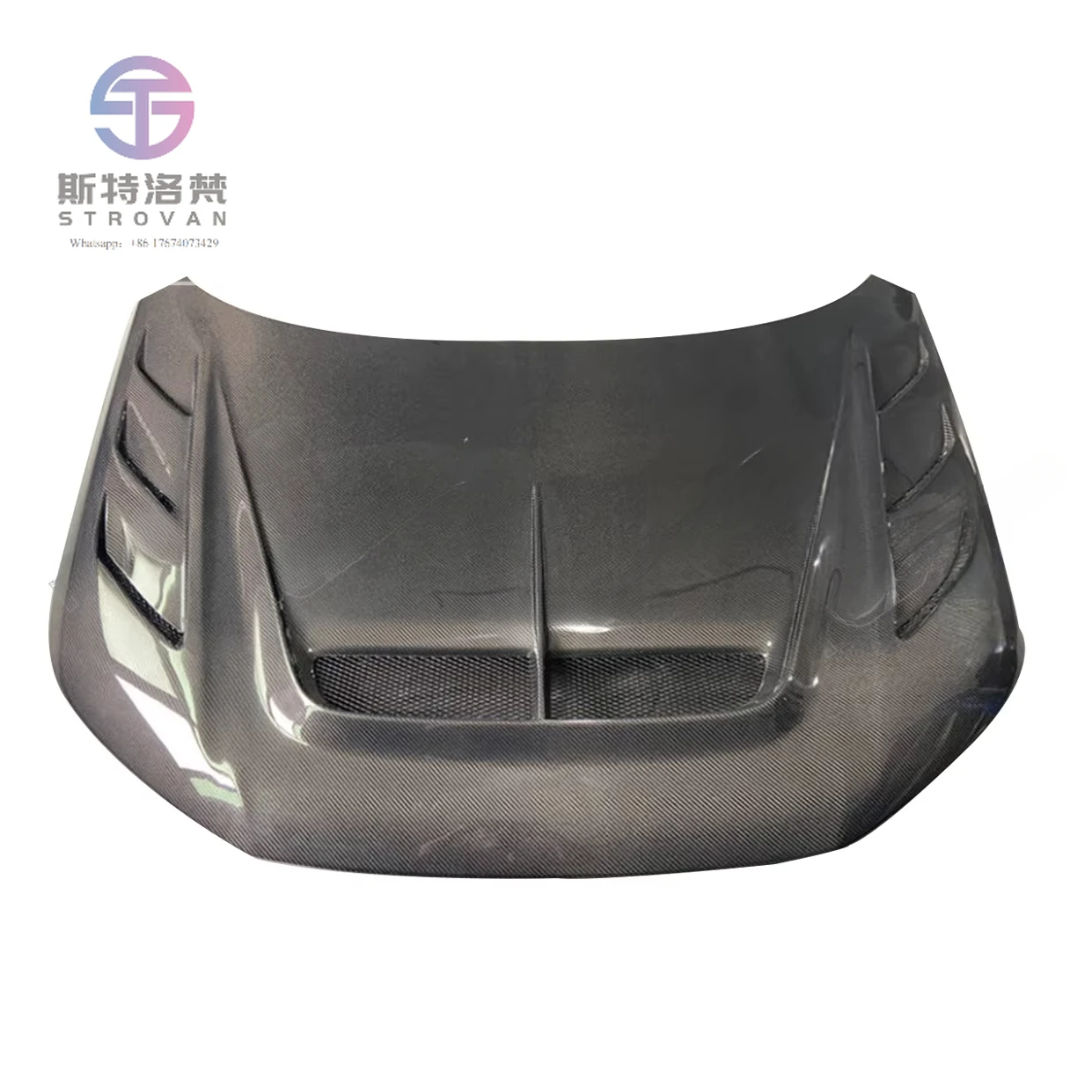 

2022-2024 for Honda for Civic Upgrade Type R FL5 Engine Hood Carbon Fiber Front Hood with New Condition