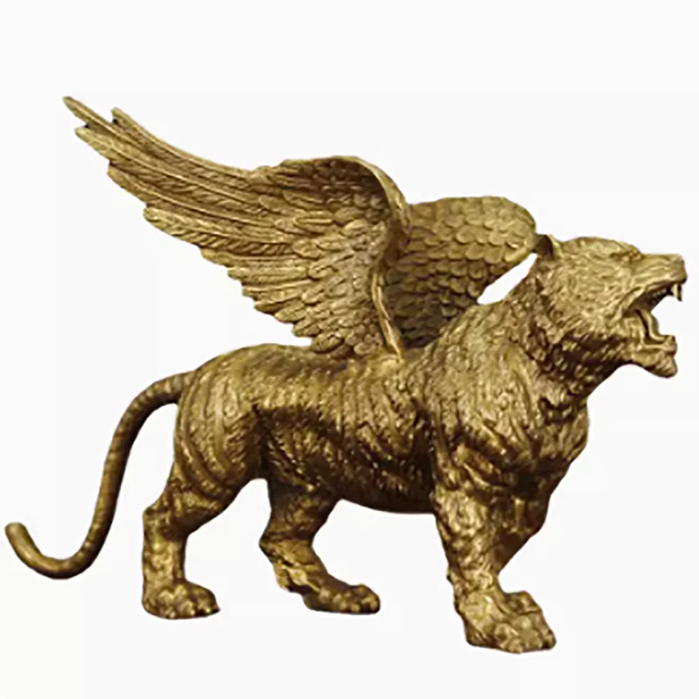 Pure copper adds wings like a tiger to living room and office decorations