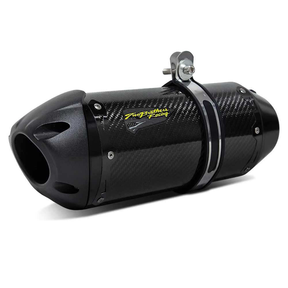 

SXLL 51Mm Motorcycle Exhaust Carbon Fiber Muffler American Two Brothers Mt07 Mt09 R3 R6 R9 R7 BR500R Ninja500 Z900