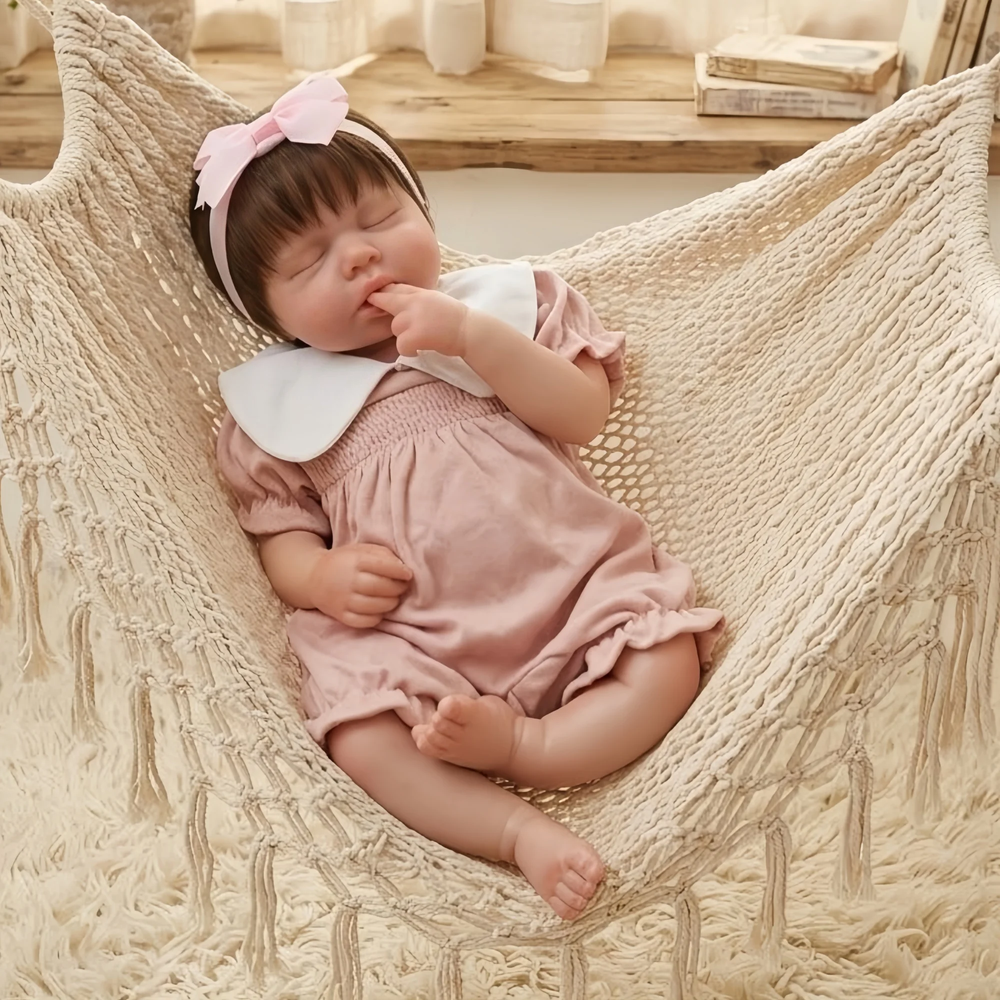 

Кукла OtardDolls 18 дюймов, реалистичная силиконовая кукла-реборн Лулу с раскрашенной кожей, анатомически точная, водонепроницаемая, игрушка для девочек, подарок