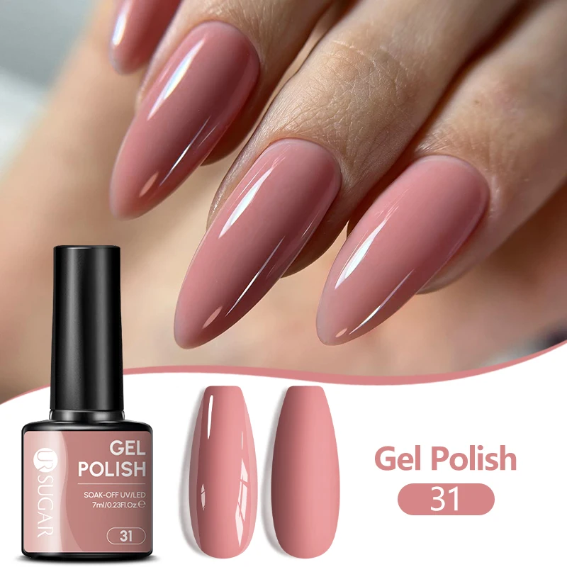 UR SUGAR 7ML Nagellak Fresh Macaron 107 Kleuren Alles voor Manicure Semi Permanente Soak Off LED UV Langdurige Nagelkunst Lak
