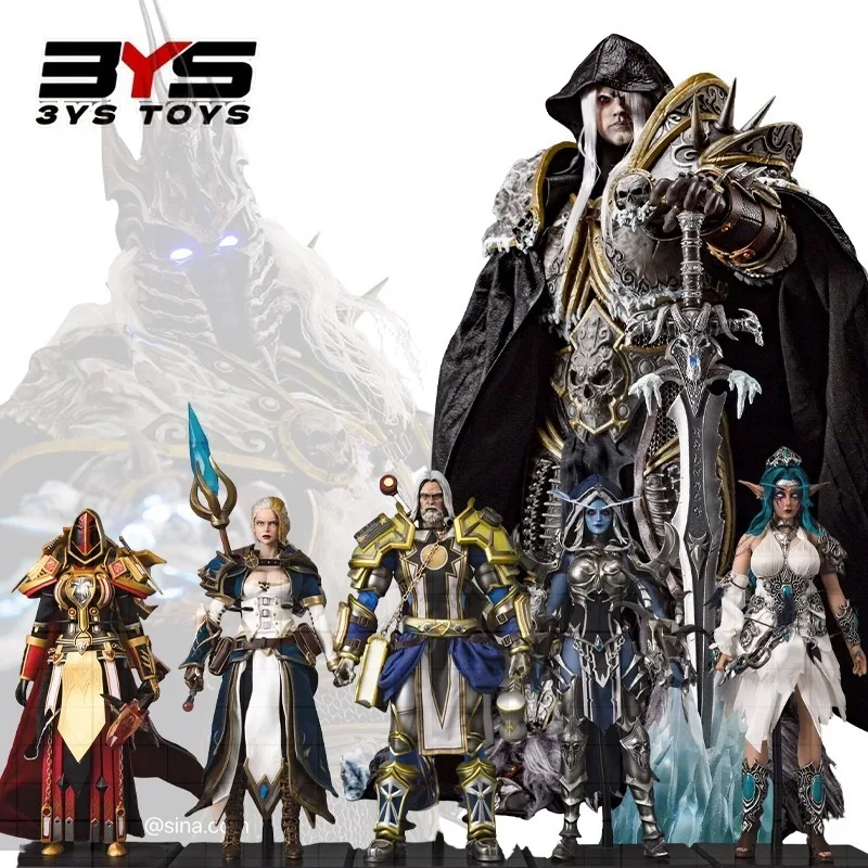 3YS TOYS Warcraft 1/6 Maßstab Actionfigur Lich King Arthas Komplettes Set Charaktere Sammlermodell Spielzeug für Hobby-Sammler