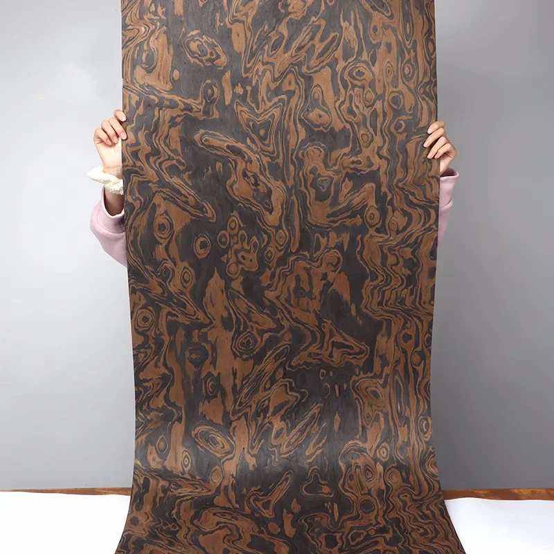 Veneer wood  Personalized Decoration Embellishment Totem random Pattern Technology Black Walnut Tree root tree bark