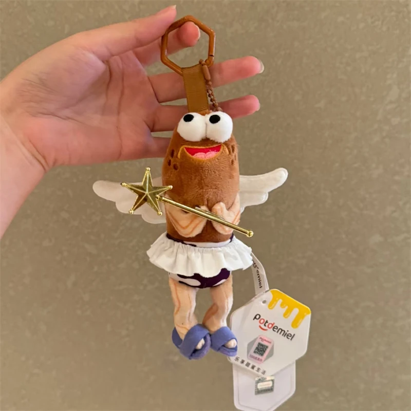 2026 New Authentic Spongebob Square Pants Plush Toys Keychain Bikini Bottom Buddies Funny Plush Bag Pendant  Halloween gift