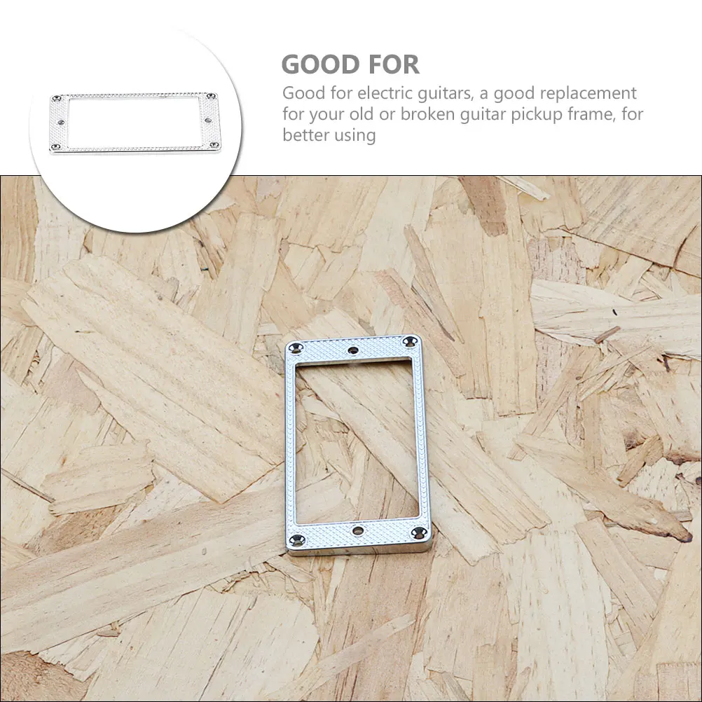 

Guitar Pickups Frames Covers Protection Protective Metal Rings Electric Zinc Alloy