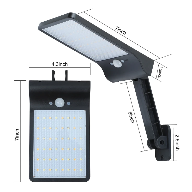 Imagem -06 - Luzes de Energia Solar ao ar Livre à Prova Impermeável Água Pendurado Jardim Caminho Luzes Lâmpada Inundação Lâmpadas Ponto Controle Remoto Cores para Escolher E5be