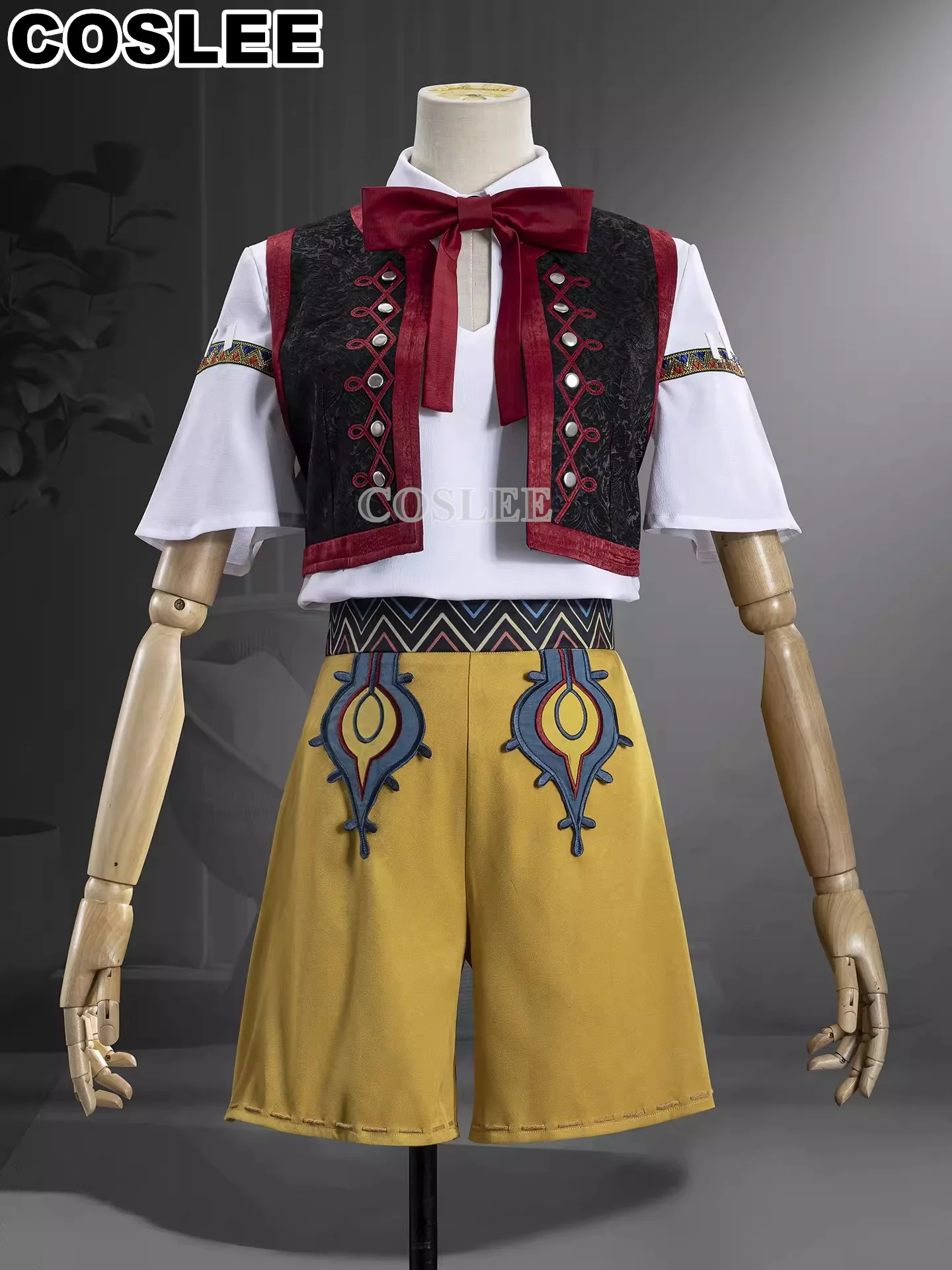 COSLEE Identity V Matthias Czernin Puppeteer Cosplay Costume New Survivor Handsome Uniform Game Suit Halloween Party Outfit Men