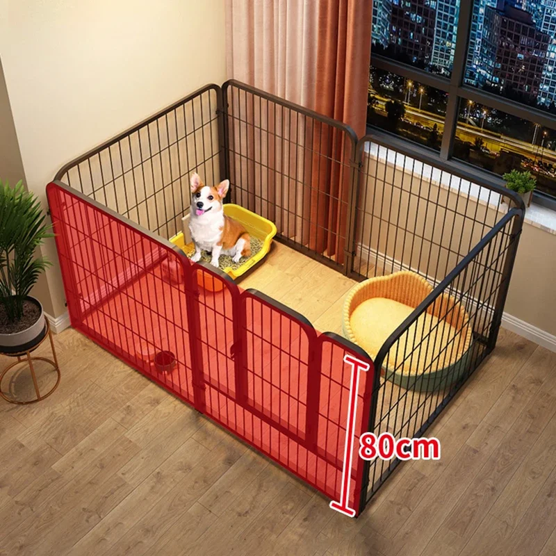 Rabbit Kennel Crate Dog Houses Accessories Fence Puppy Playpens Dog Houses Enclose Door Cama Para Perros Dog Furniture