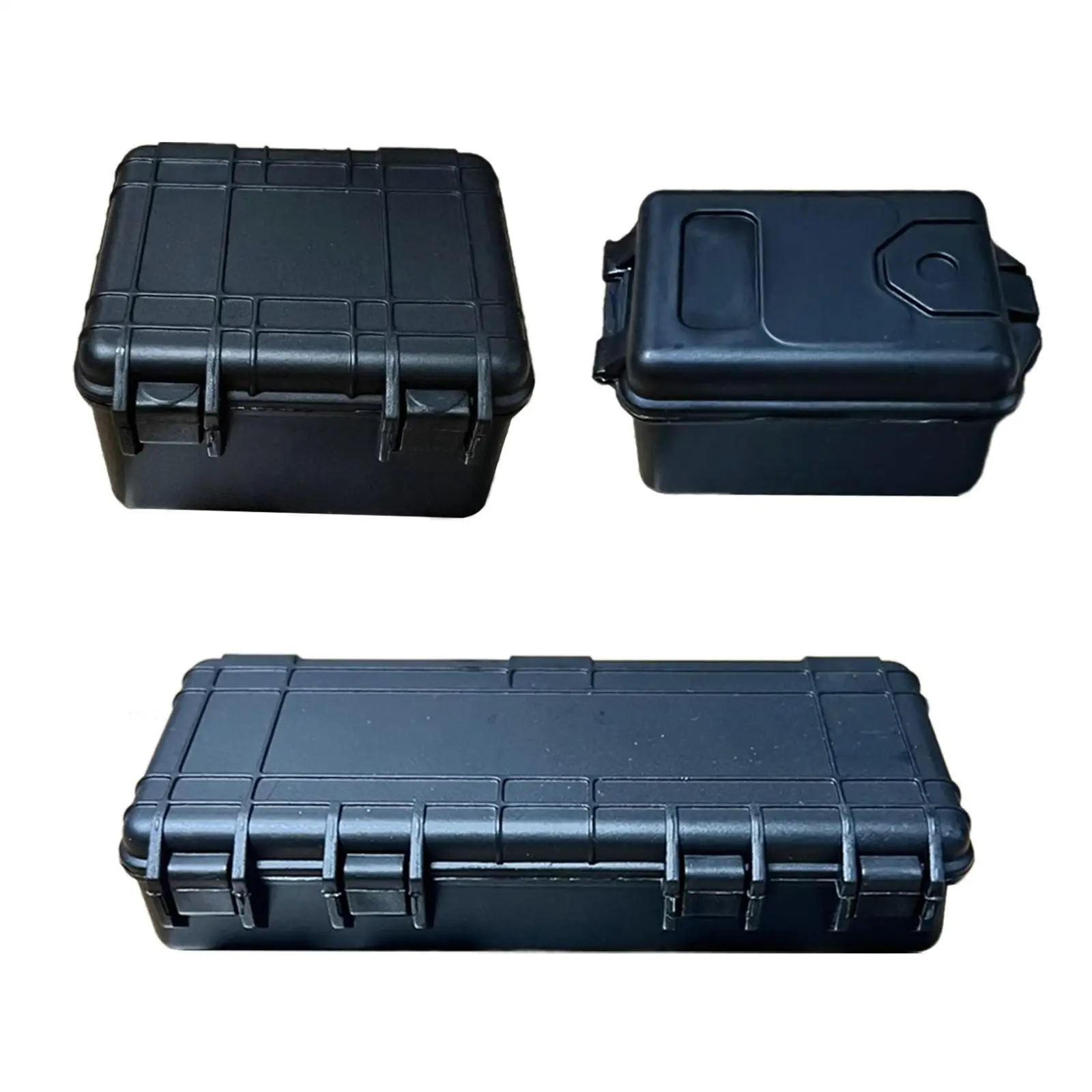 

1/18 Action Figure Model Simulation Suitcase Chest (Black Color) Chest Box