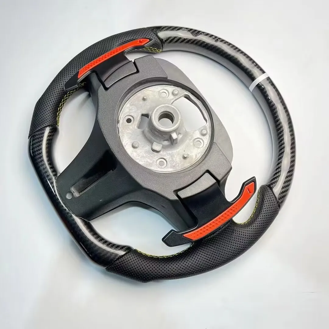 For BMW G20 G22 G80 G82 G87 G26 G29 F40 F44 i3 M2 M3 M4 Sports Carbon Fiber Steering Wheel