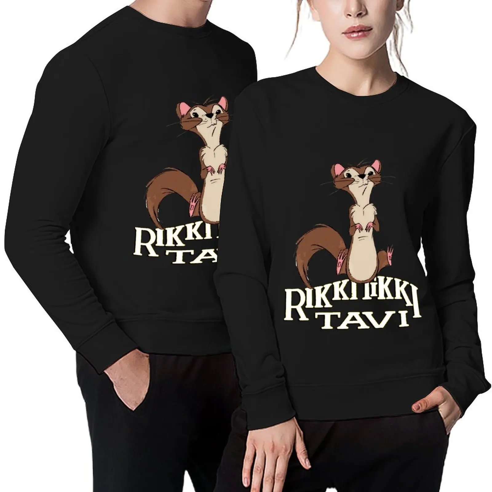 

Rikki-Tikki-Tavi Retro 70s Mongoose Tribute Pullover men's clothing male clothes men's coat blouse pullover