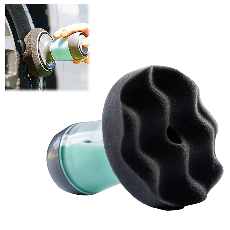 أداة توزيع إطارات السيارة والشاحنات القابلة لإعادة الاستخدام، أداة تزيين إطارات السيارة والشاحنات القابلة لإعادة الاستخدام للتنقيط بدون تألق، تعمل مع جميع تألق الإطارات