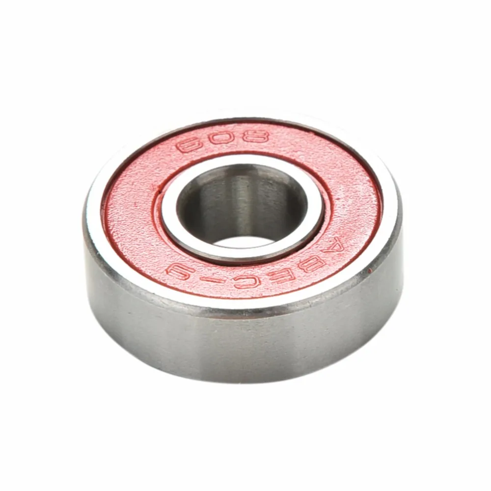 10 Pcs Red ABEC 9 Stainless Steel Bearings High Performance Roller Skate Scooter Skateboard Wheel Bearings