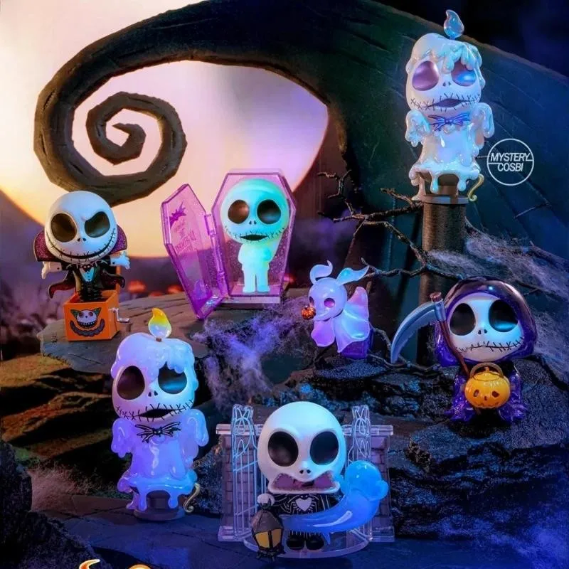 

Cosbi The Nightmare Before Christmas слепая коробка Vol.3 Коллекция аниме забавная фигурка загадочная игрушка подарок на Хэллоуин