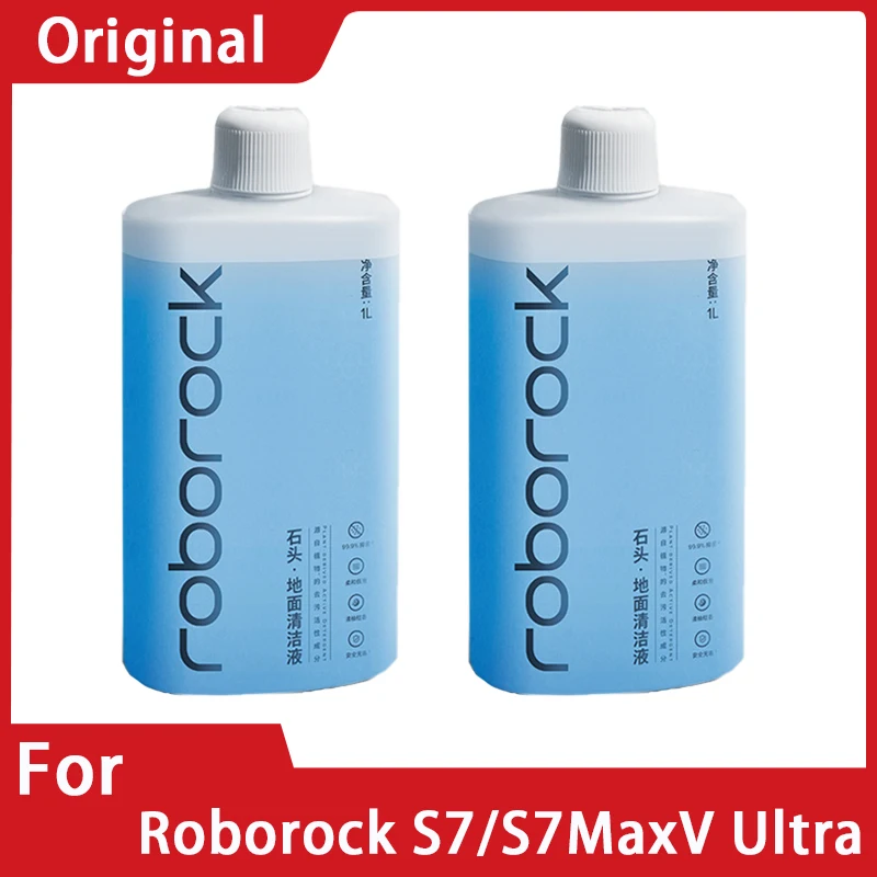 

Original Floor Cleaning Solution 1L For Roborock S7 MaxV Ultra S7 Pro Ultra S7 S8 S8 PLUS S8+ S8 Pro Ultra Parts Vacuum Cleaner