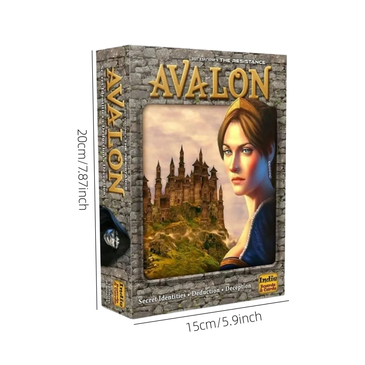 Avalon and Coup Board Game Card - Perfect Game for Gatherings, Christmas Parties and Friends Drinking