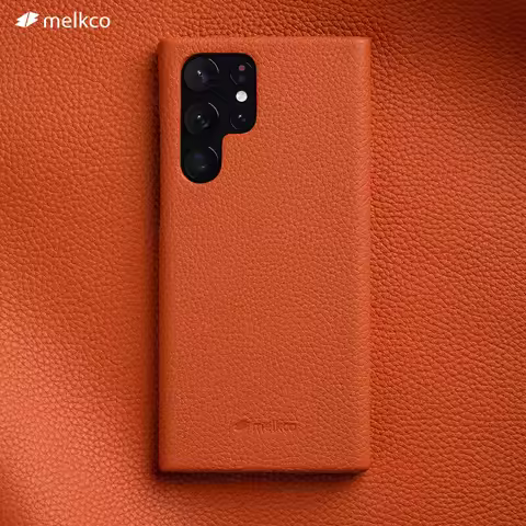 Melkco Real Leather Case for Samsung Galaxy S25 S24 S23 S22 S21 Ultra S22+ S23+ S24+ Plus Note 20 Genuine Handmade Phone Cover